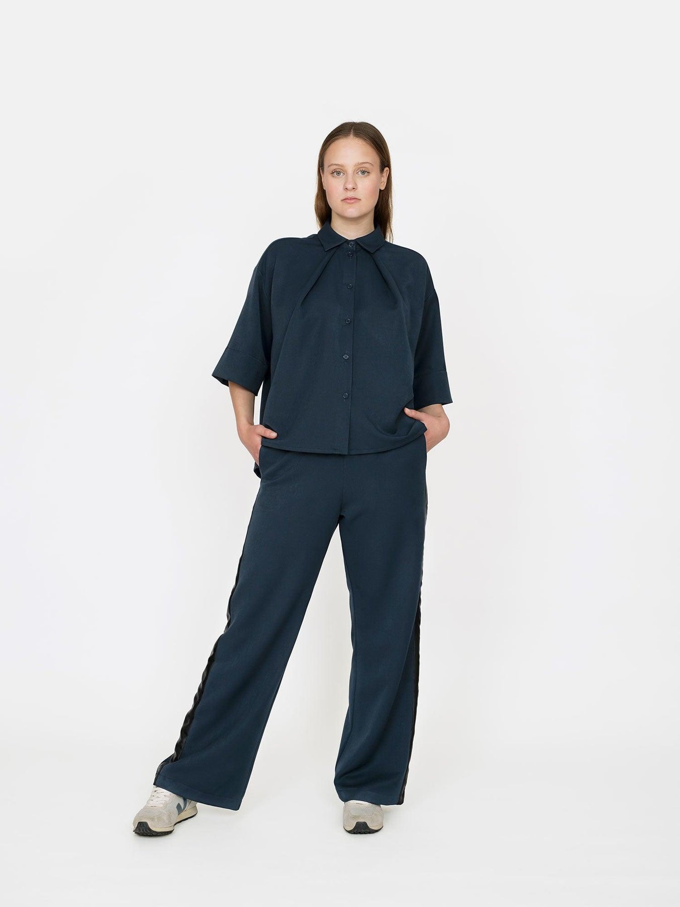Front Pleat Shirt Pattern